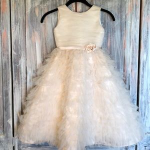 Joan Calabrese for Mon Cheri Flower Girl Dress